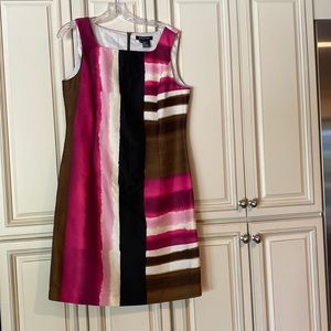 Etcetera silk sheath dress size 12.